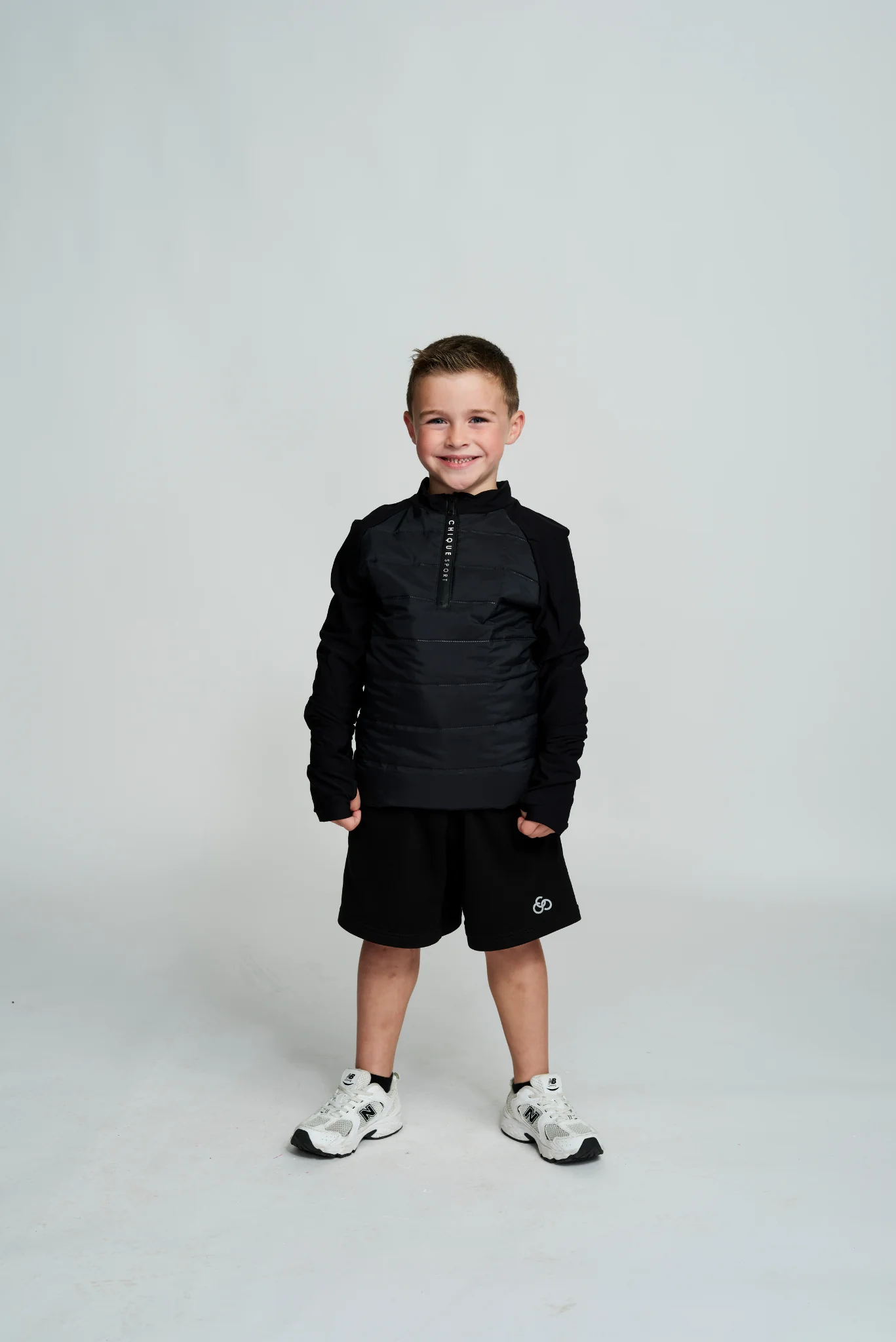 Empower Padded Half-zip Top Boys - Image 4