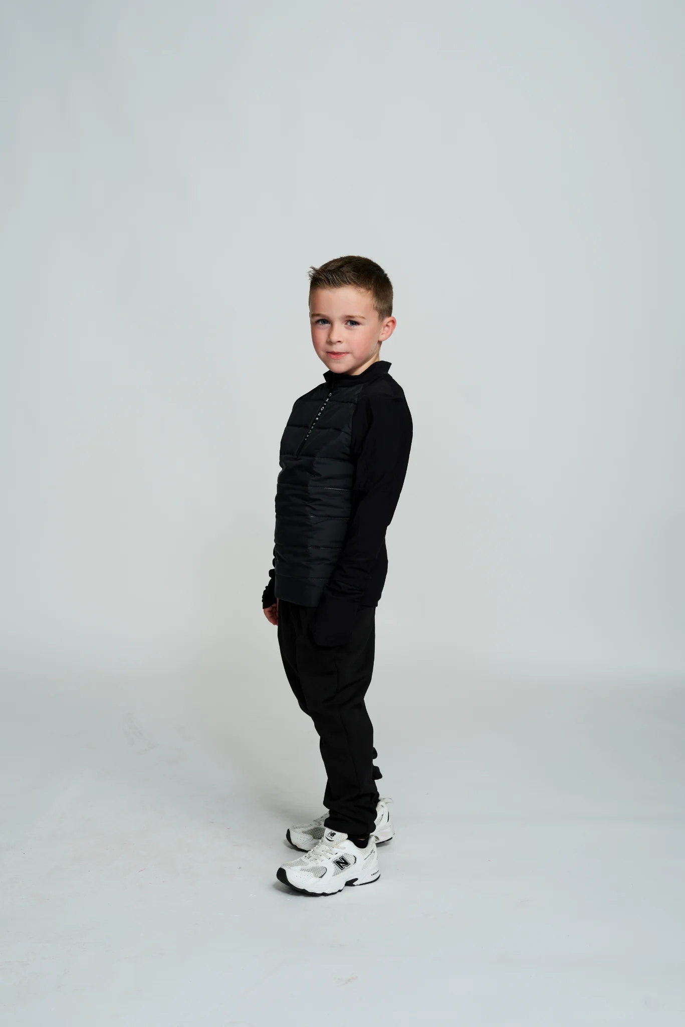 Empower Padded Half-zip Top Boys - Image 7