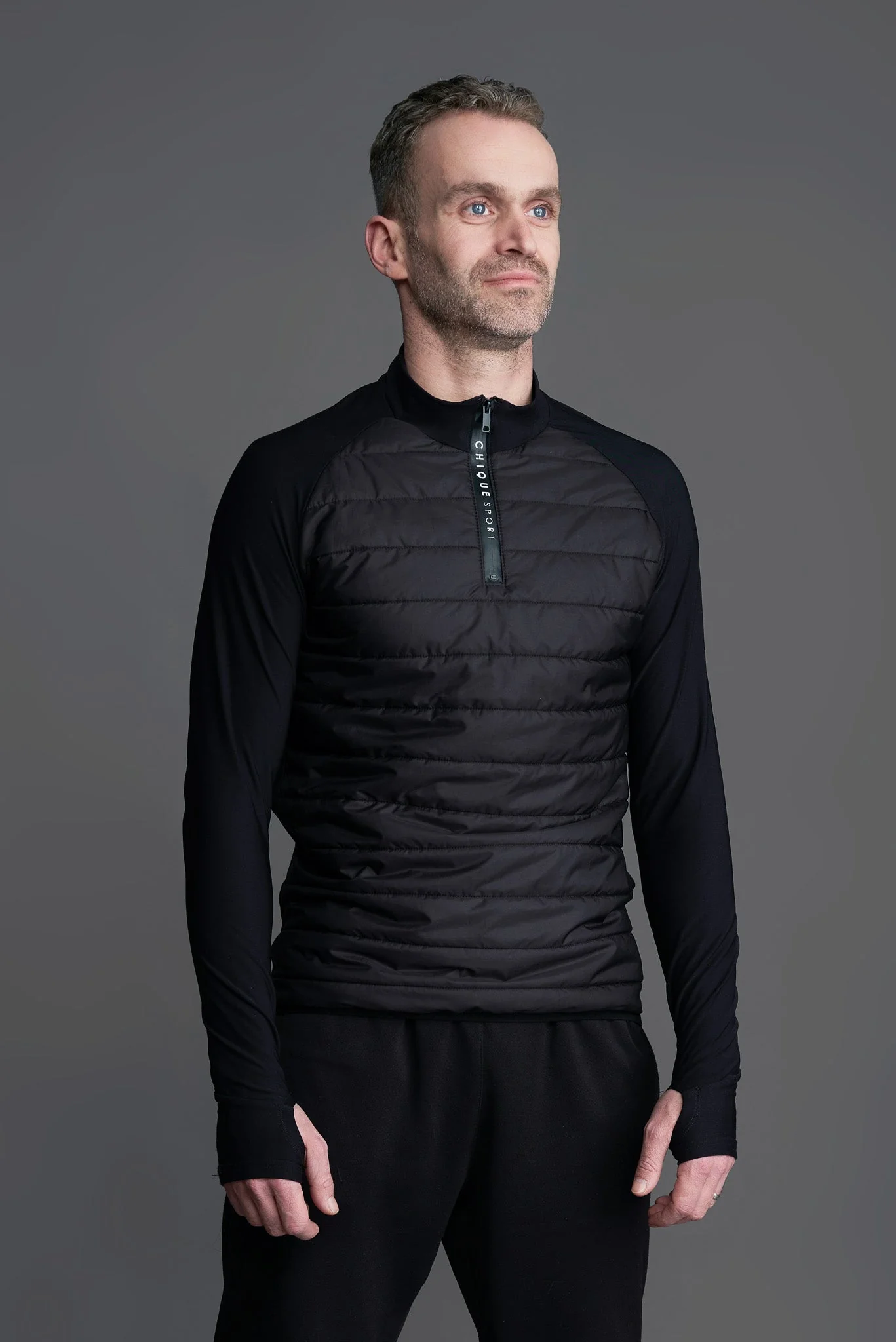 Empower Padded Half-Zip Top Mens - Image 6