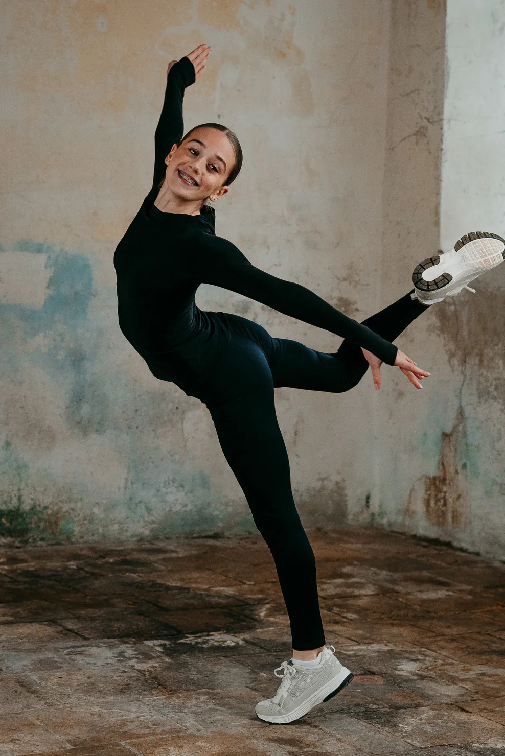 Phoenix Off Ice Leggings in Black - Image 3