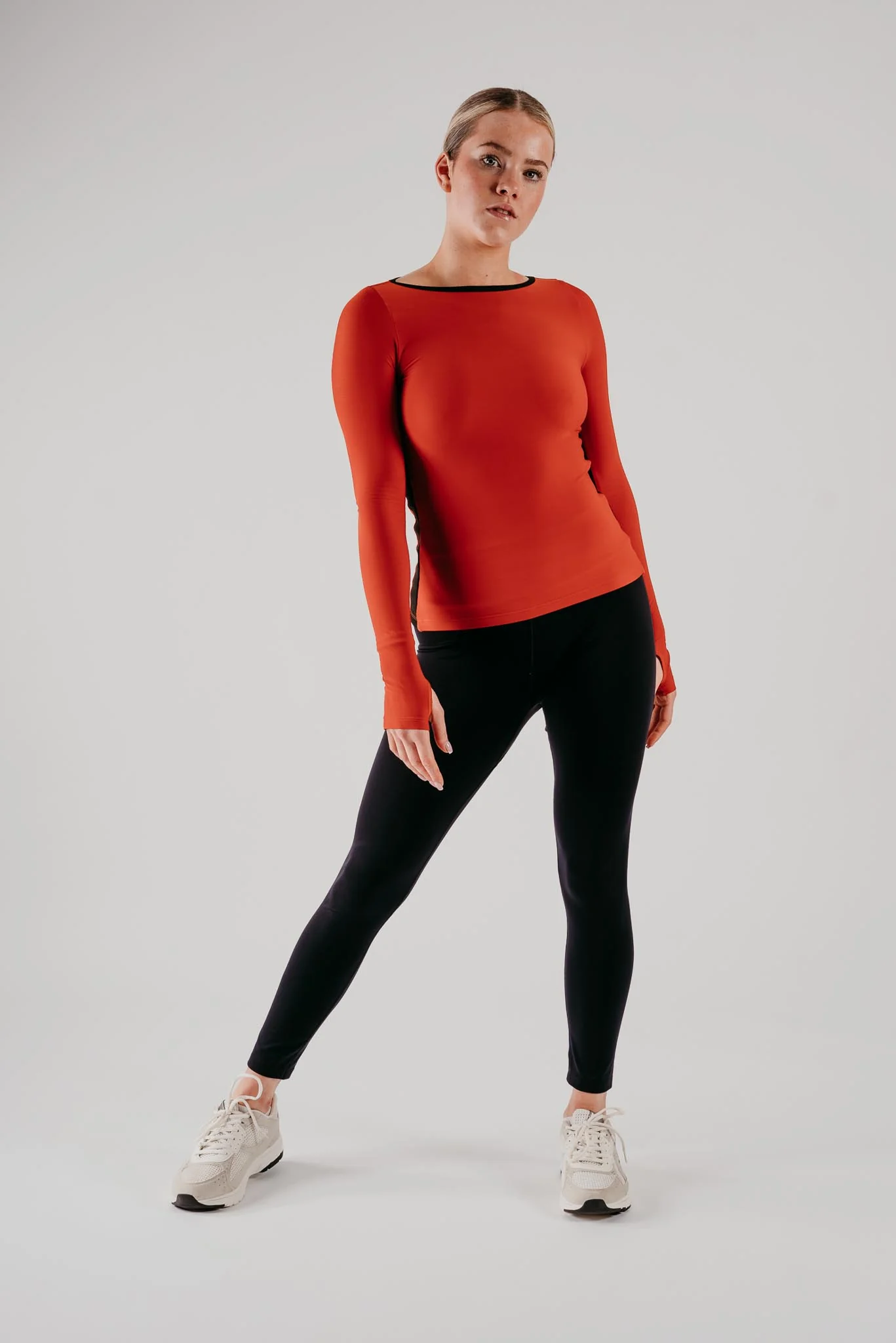 Phoenix Long Sleeve Top in Ember - Image 4