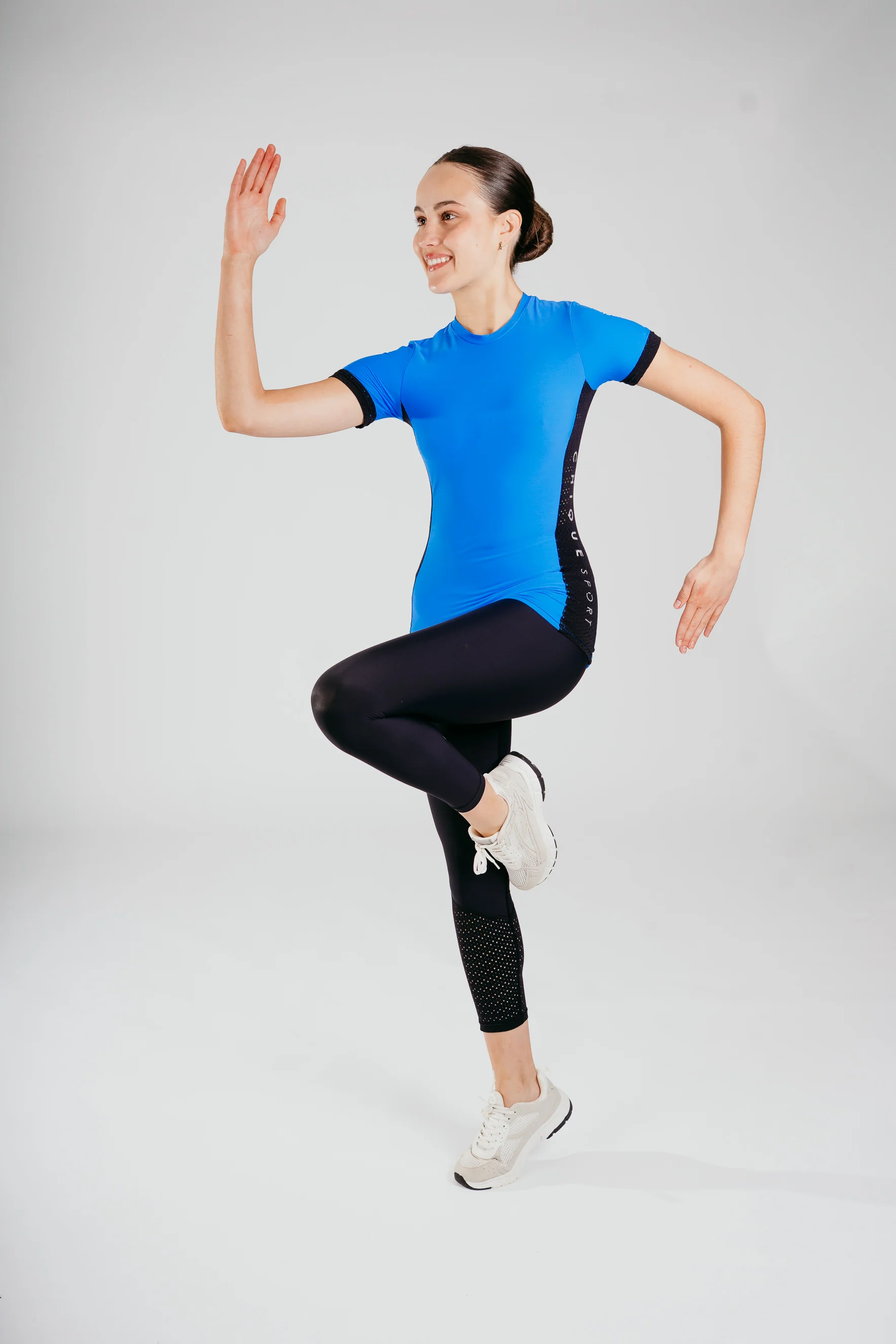 Inspire Off-Ice Leggings in Black - Image 7